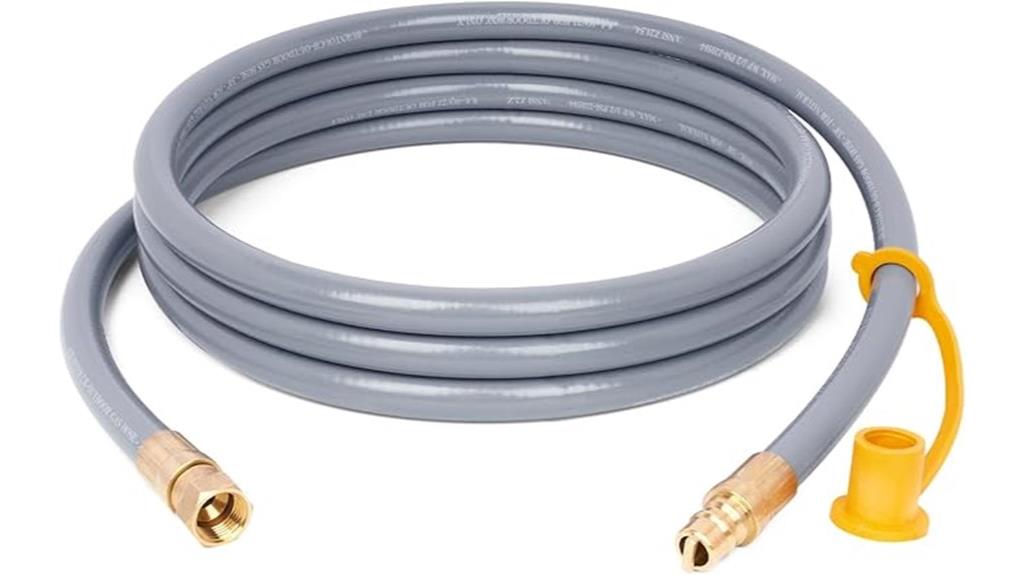 10 foot natural gas hose