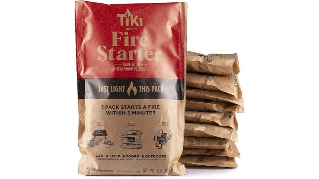 10 pack fire starters