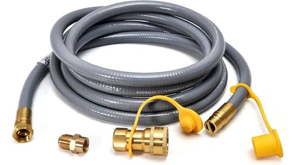 12 foot natural gas hose
