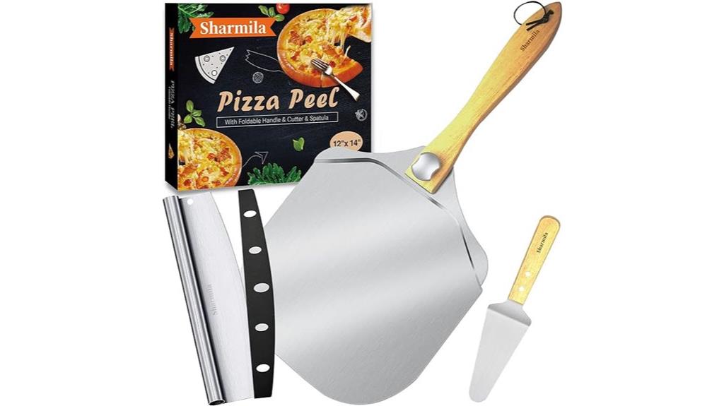 12 inch aluminum pizza peel