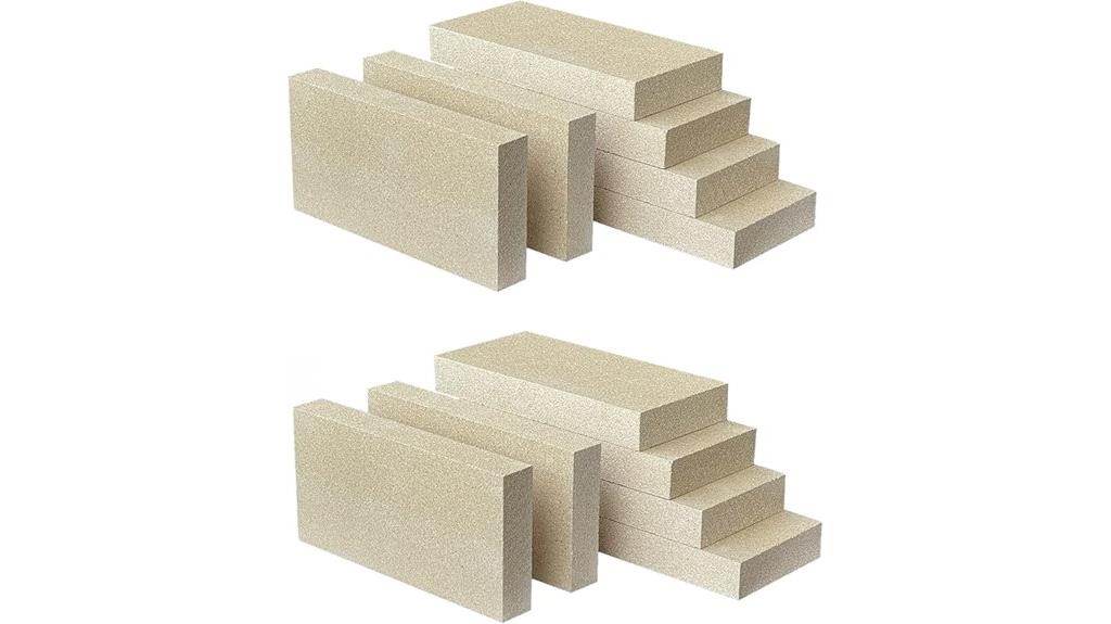 12 replacement firebricks pack