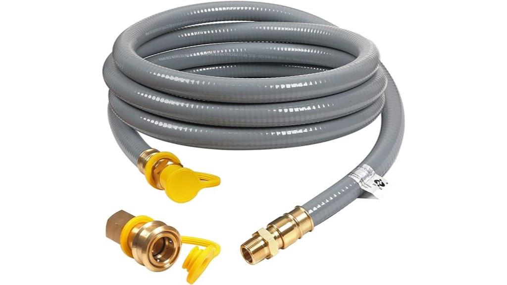 12 to 56 feet gas hose