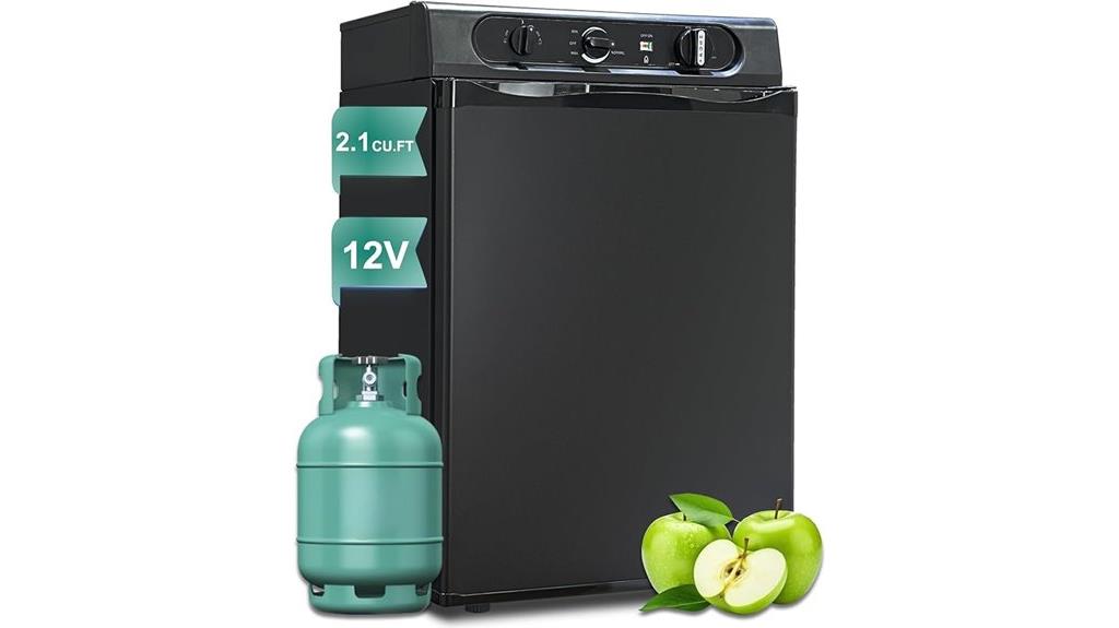 12v rv propane fridge
