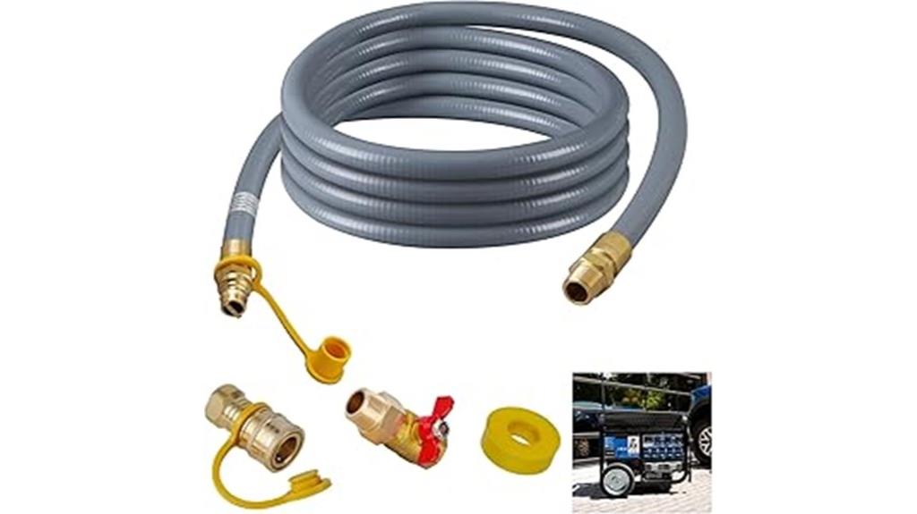15 ft csa gas hose