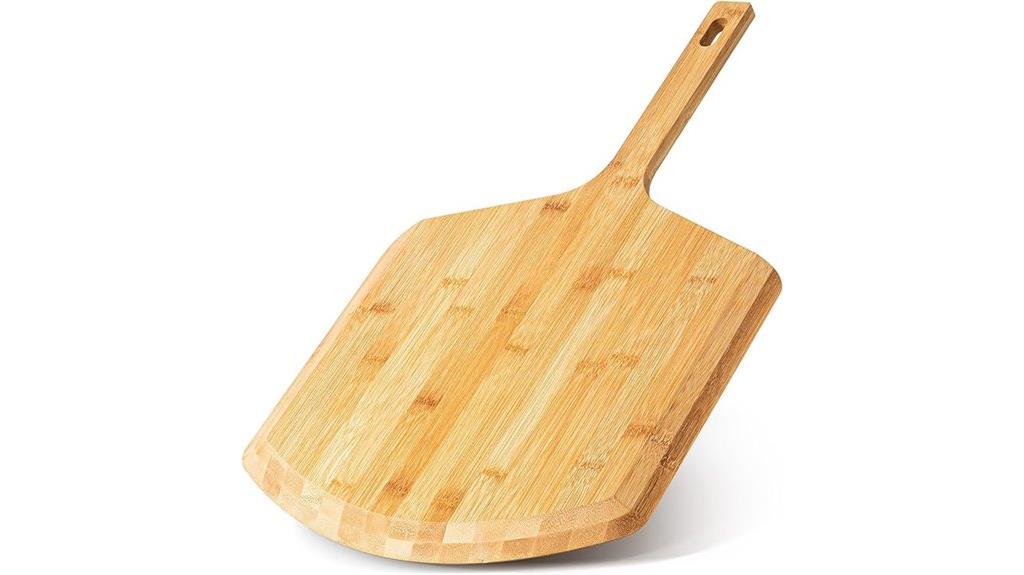 16 inch bamboo pizza paddle