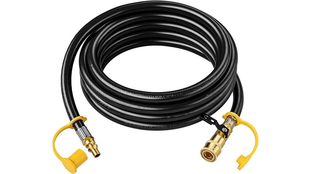 20 foot propane quick connect
