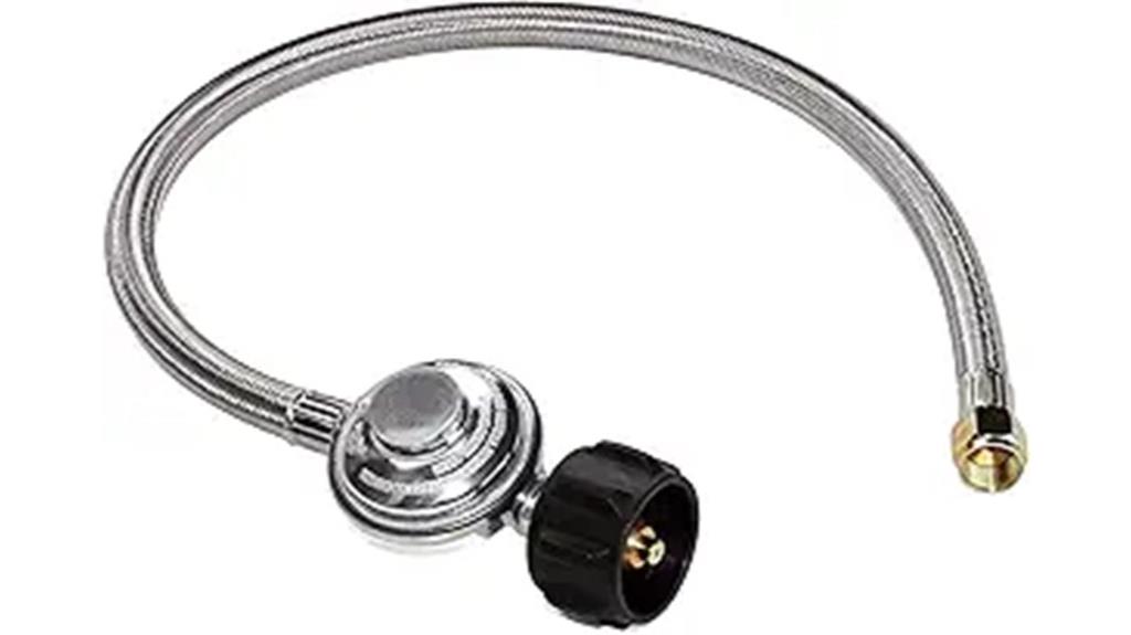 2 foot propane regulator