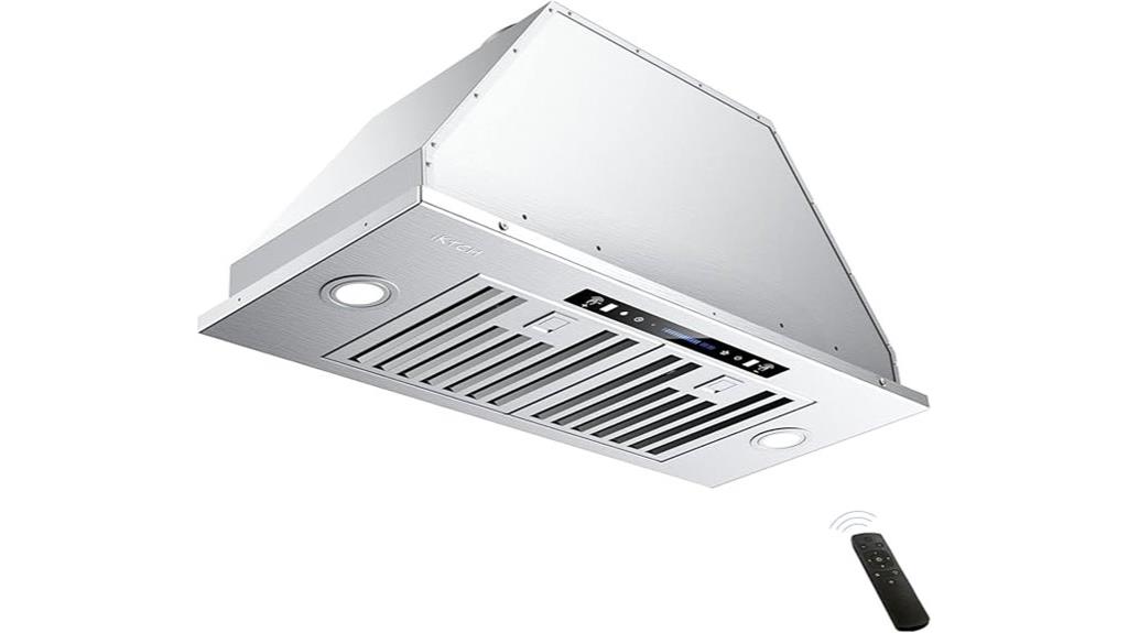 30 inch built in range hood
