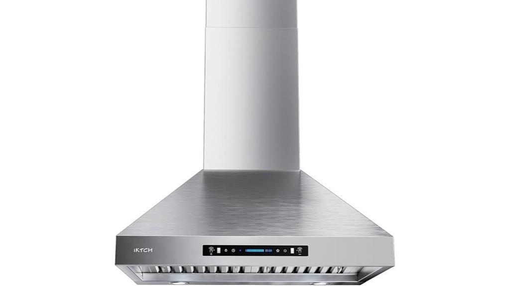 30 inch wall mounted range hood