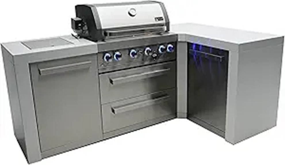 32 inch stainless steel grill