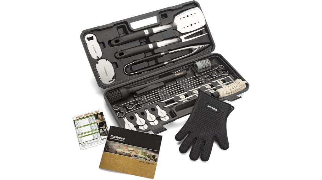 36 piece grill tool set