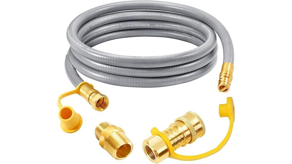 8 foot natural gas hose