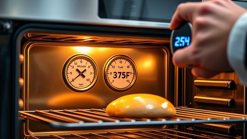 adjust oven preheat calibration