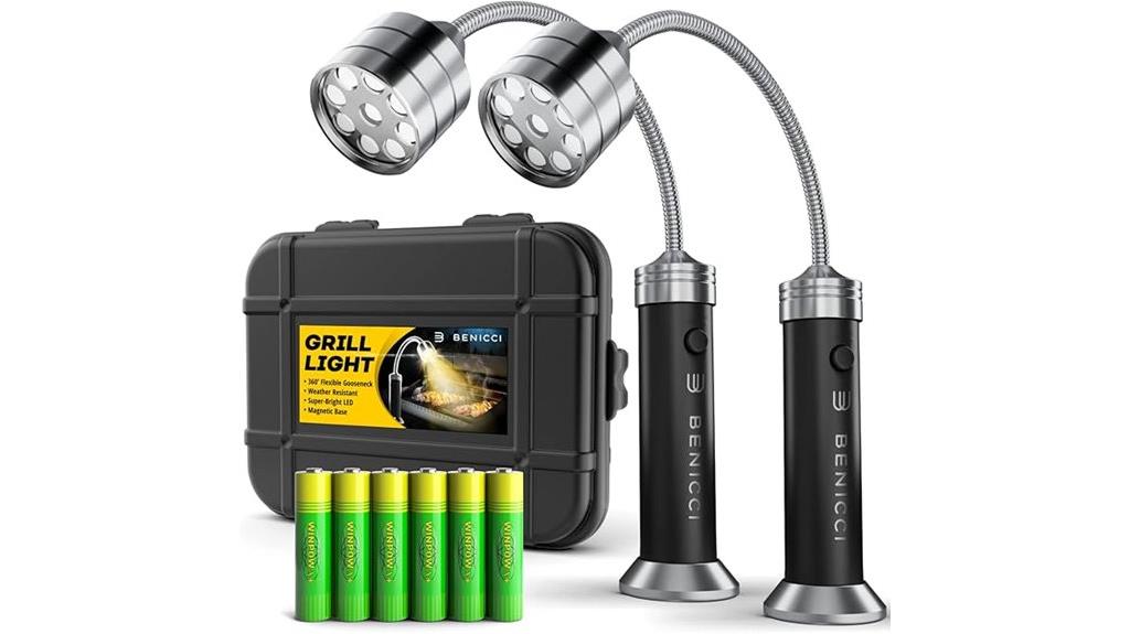 adjustable led grill lights
