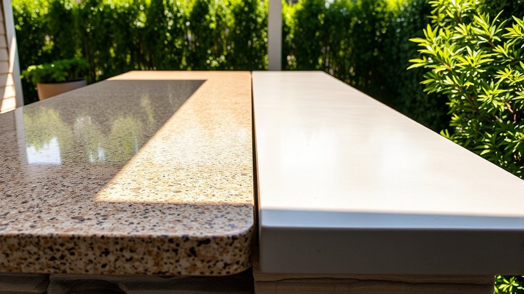 affordable durable outdoor countertops