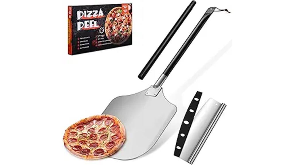 aluminum 12 inch pizza peel