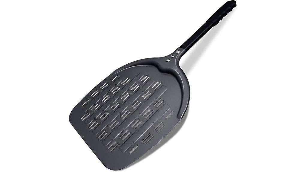 aluminum perforated pizza peel