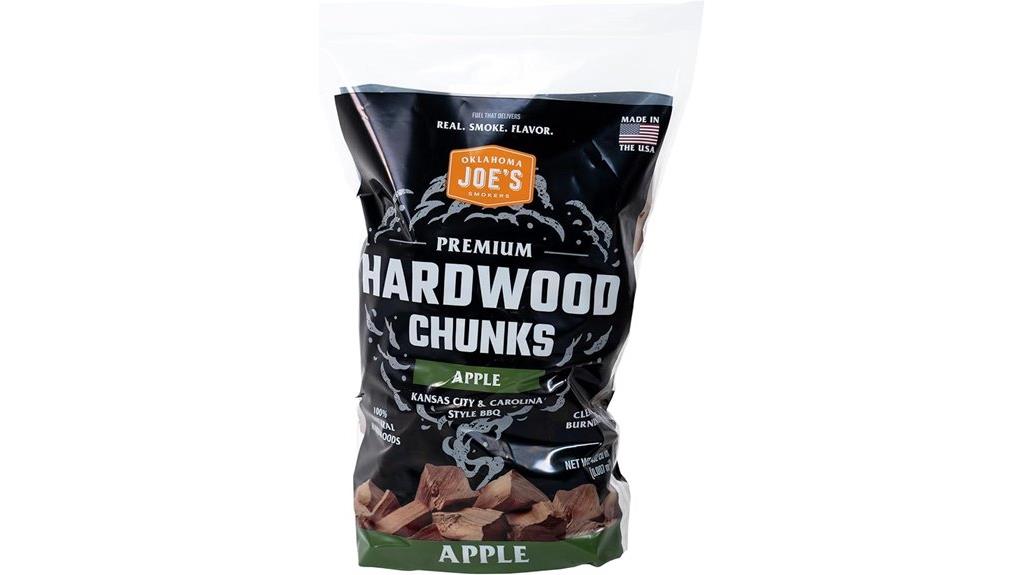 apple wood chunks bag