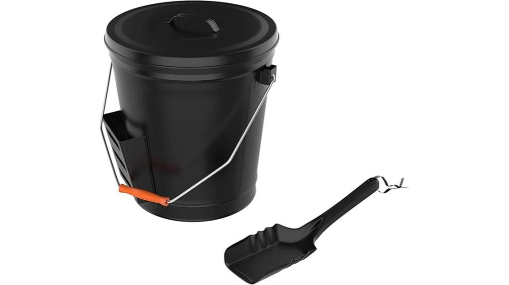 ash bucket with lid