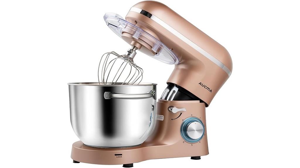 aucma 6 5 qt stand mixer