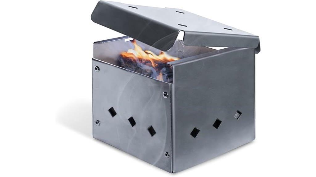 barbecue grill smoker box