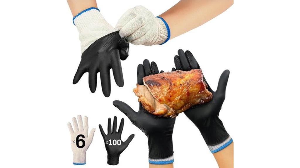 bbq and food prep gloves