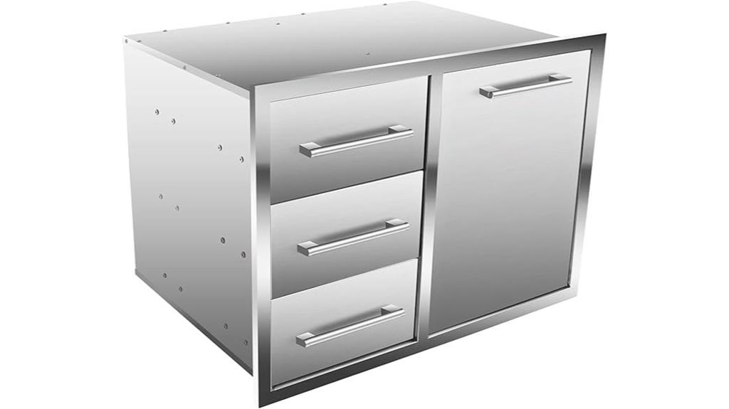 bbq island drawer combo