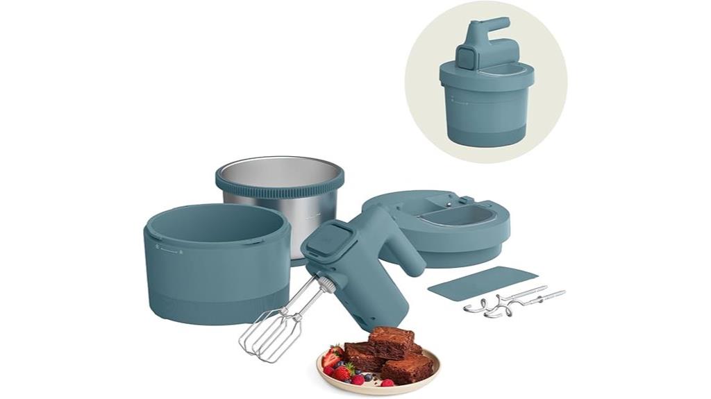 bella 3 5 quart hand mixer