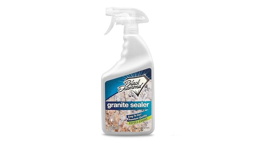 black diamond granite sealer
