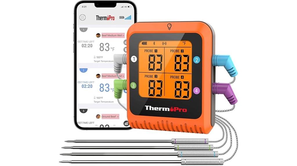 bluetooth meat thermometer