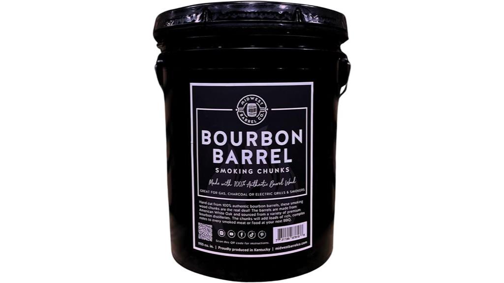 bourbon barrel smoking wood