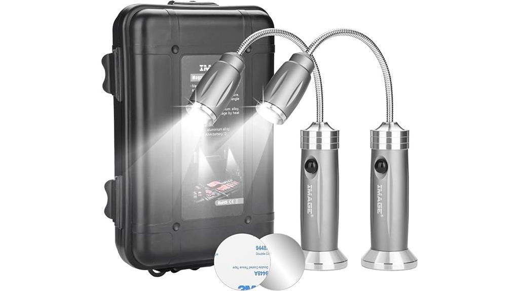 bright magnetized grill light