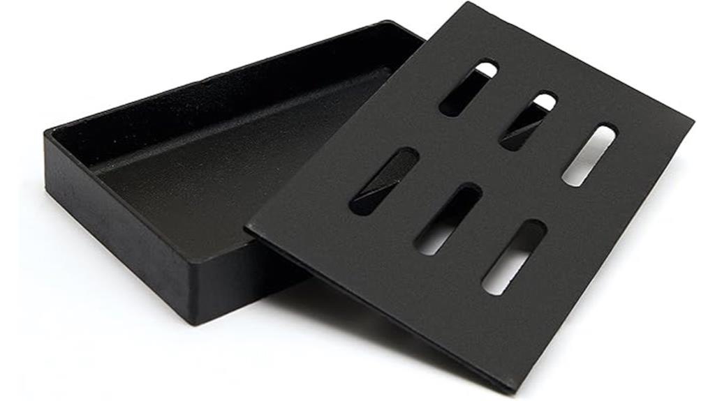 cast iron smoker box