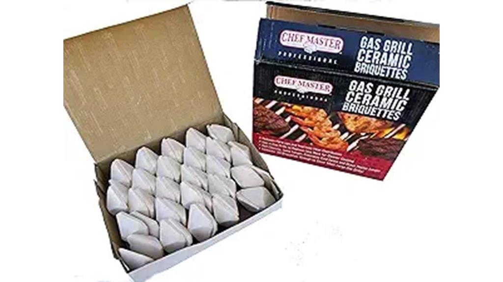 ceramic briquettes self cleaning