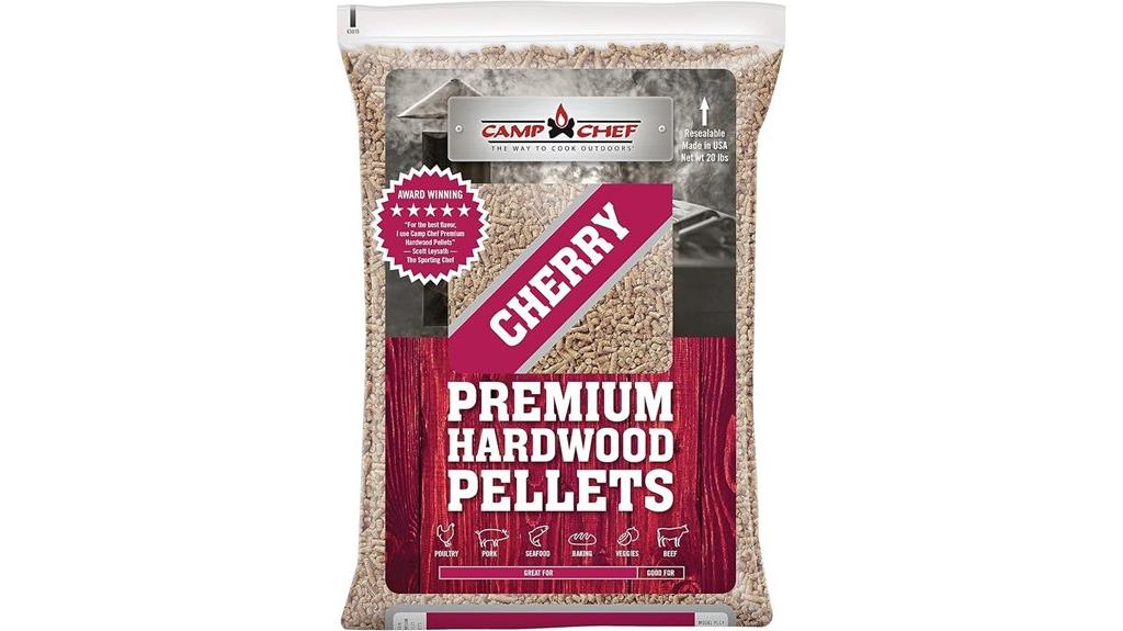 cherry hardwood smoking pellets