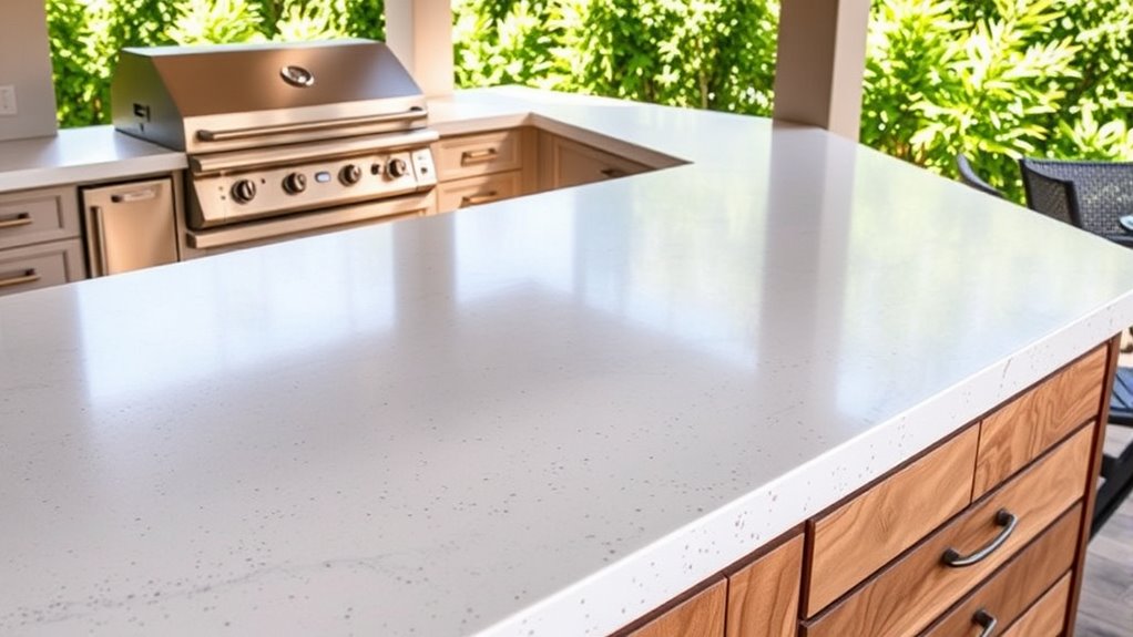 choose durable low maintenance surfaces