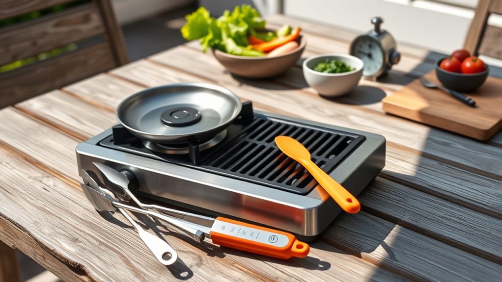 choose lightweight durable outdoor cookware