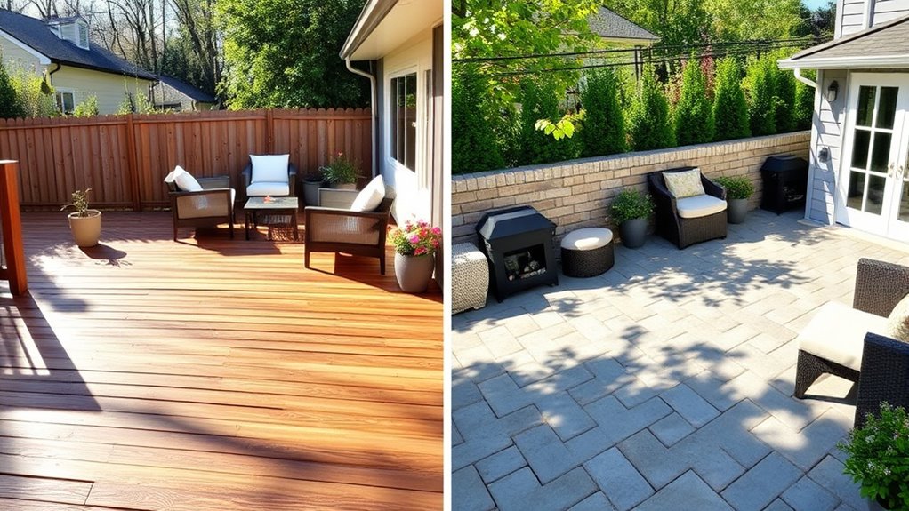 choose outdoor space wisely