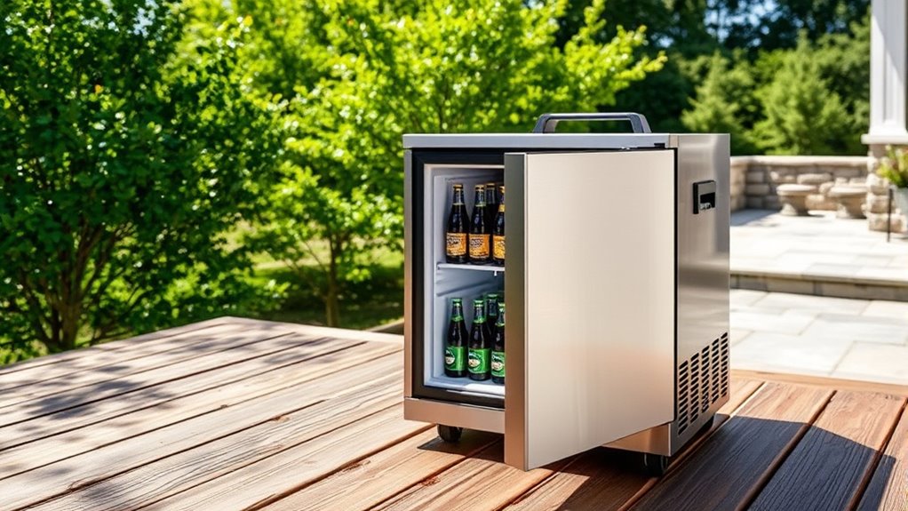 choose suitable outdoor fridge