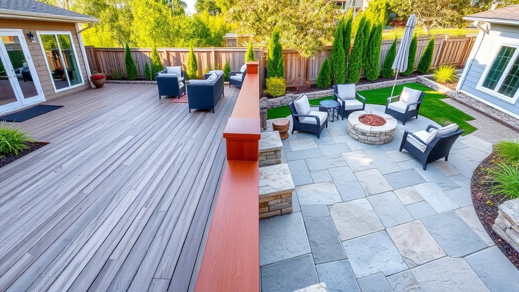 choosing outdoor entertainment spaces