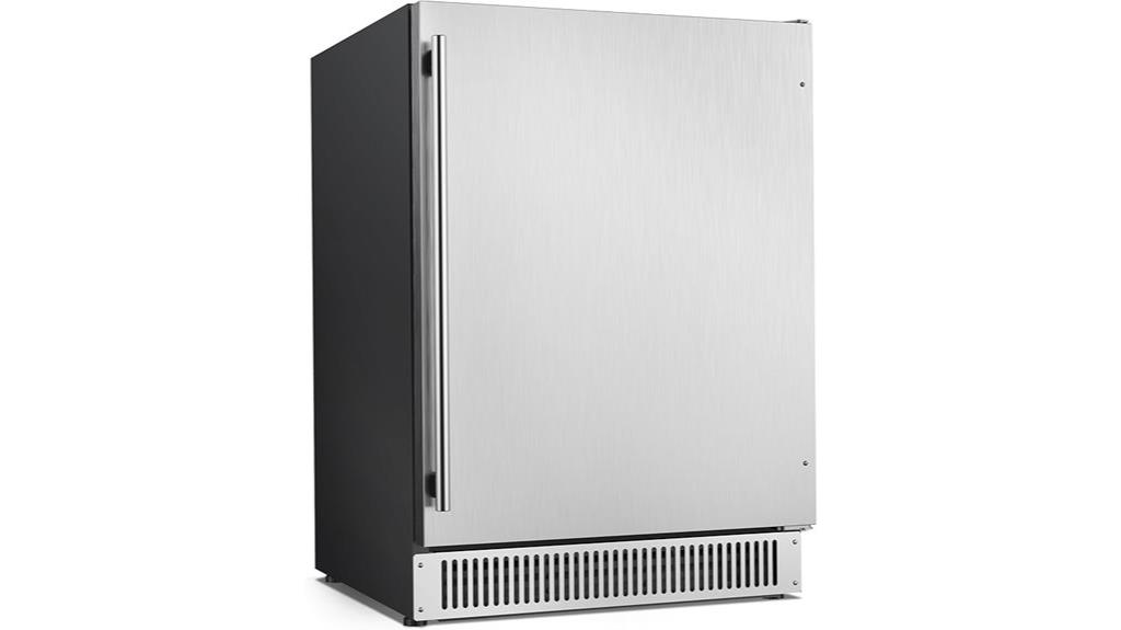 compact patio beverage cooler