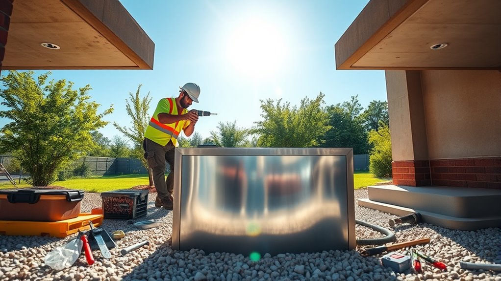 consistent outdoor grease management