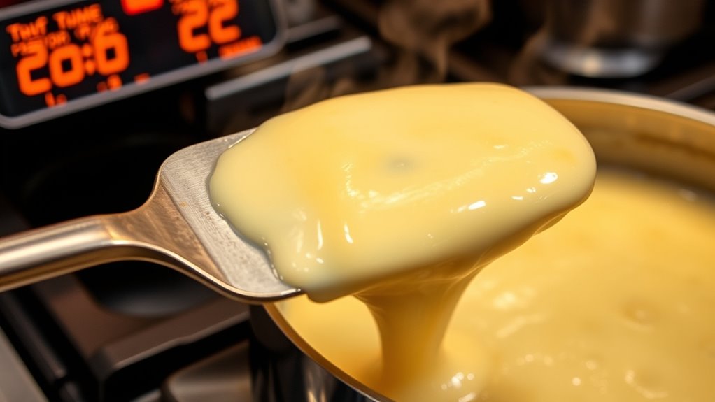 control temperature for consistency