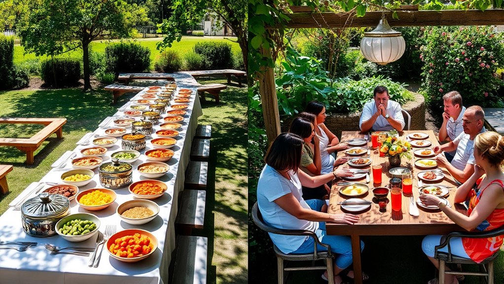 cost comparison for outdoor dining