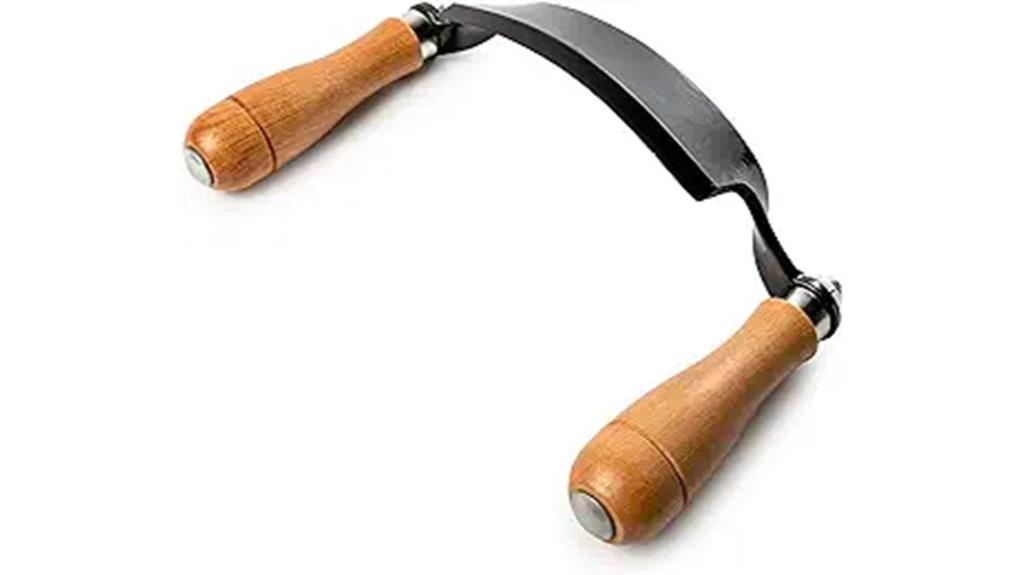 curved 8 inch woodworking knife