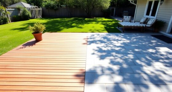 deck vs patio considerations