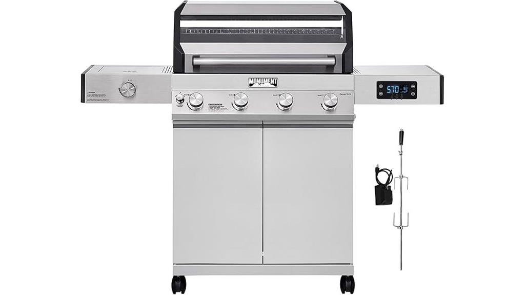 denali 405 gas grill