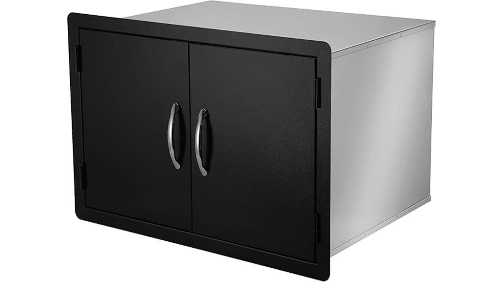 double door pantry cabinet