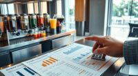 drink station cost calculation