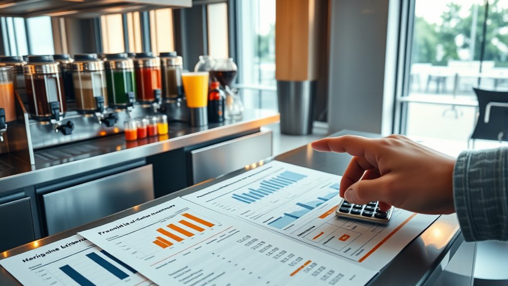 drink station cost calculation